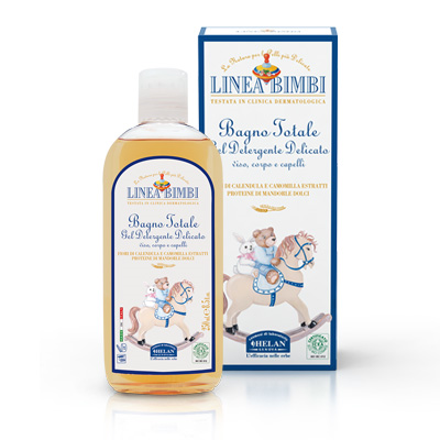 Bagno Totale Gel Detergente Delicato Bimbi - Helan